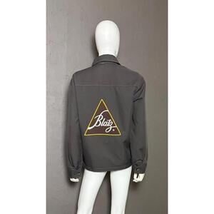 Vintage 1940's Eisenhower Jacket from Miyabi Brown Blatz Beer Back Patch S/M